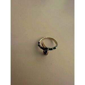 Unbranded Green Snake Ring Size 7